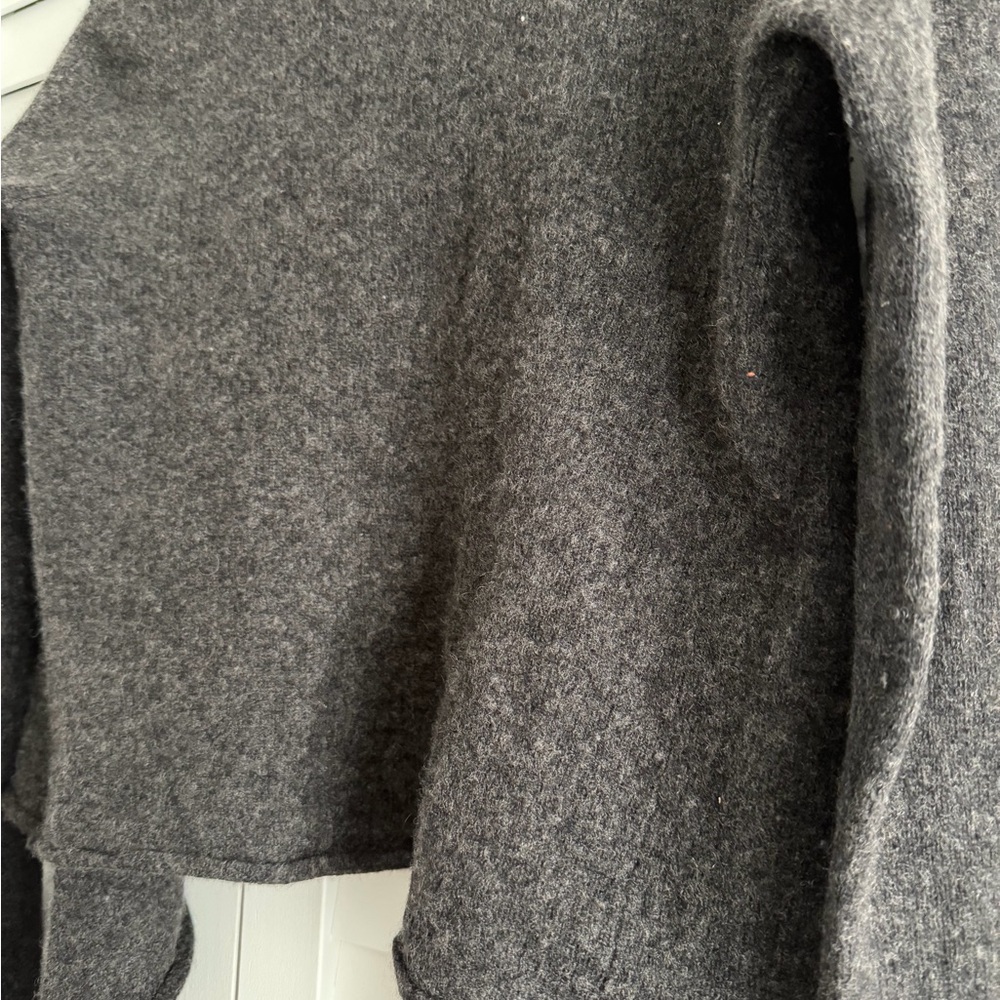 Philosophy Dark Gray Open Front Cardigan - Picture 7 of 7